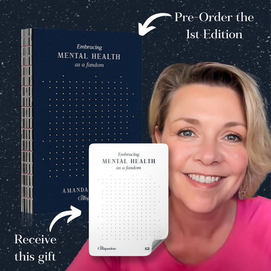 Amanda Tapping's Embracing Mental Health as a Fandom: The Book (Pre-Order + Book Plate)
