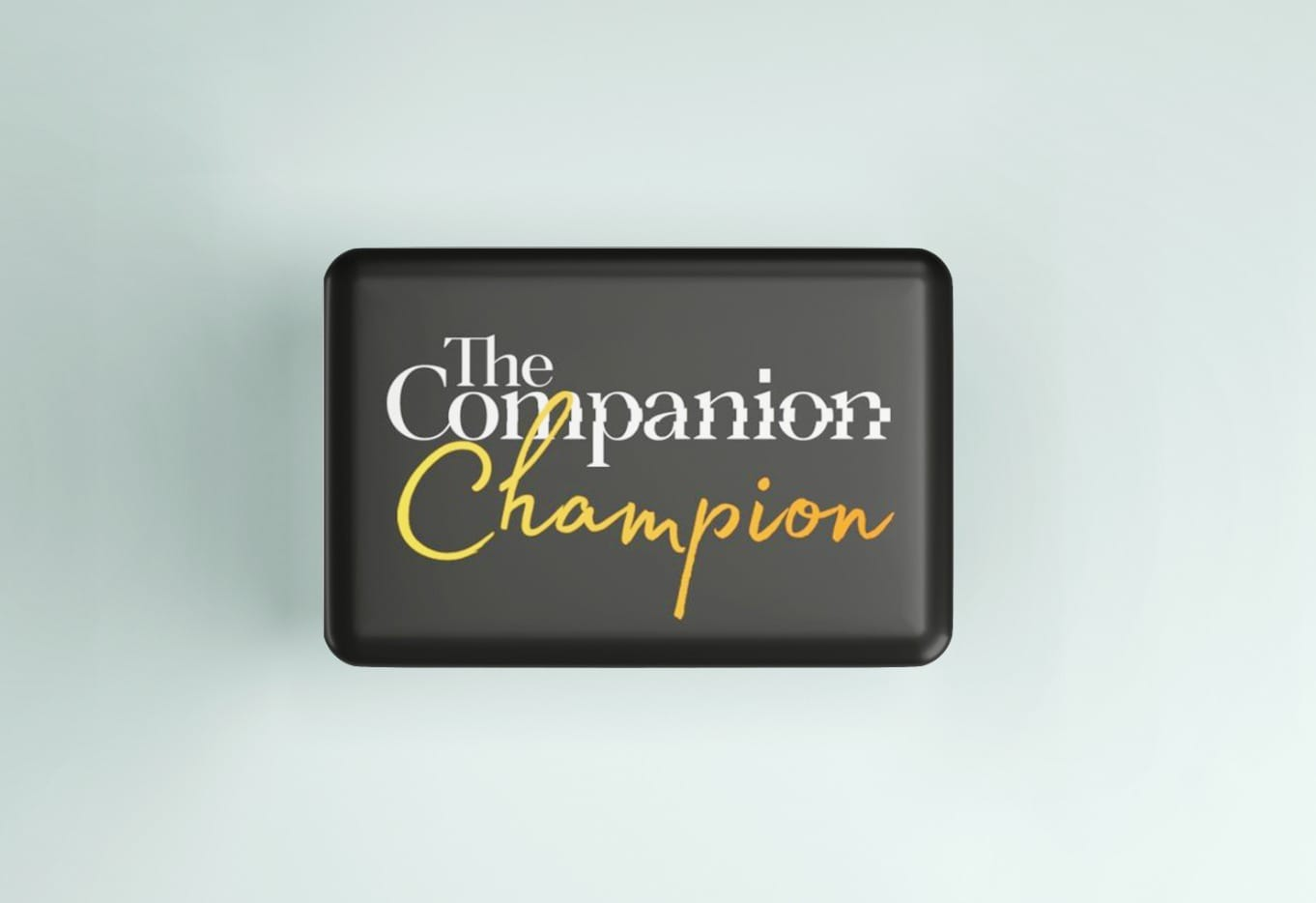 The Companion Champion Pin